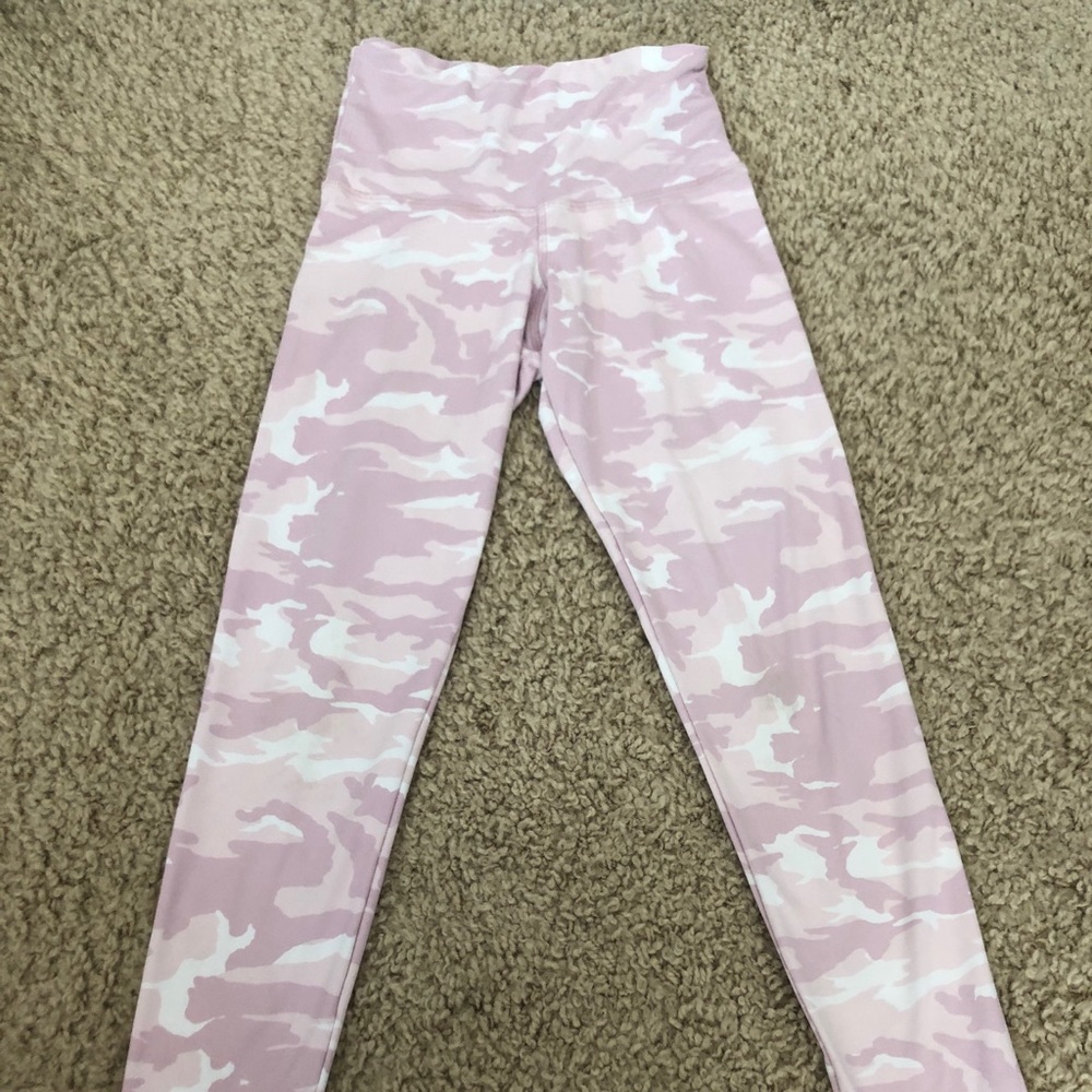 Strut This Teagan Camo High Waisted Ankle Leggings